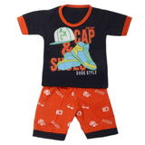 Boys Half Sleeves Suits 9076 - Navy Blue, Kids, Boys Sets And Suits, Chase Value, Chase Value