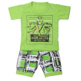 Boys Half Sleeves Suits 9106 - Green, Kids, Boys Sets And Suits, Chase Value, Chase Value