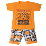 Boys Half Sleeves Suits 9106 - Orange, Kids, Boys Sets And Suits, Chase Value, Chase Value