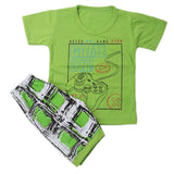 Boys Half Sleeves Suits 9107 - Green, Kids, Boys Sets And Suits, Chase Value, Chase Value