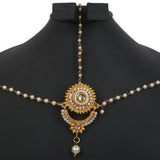 Women's Matha Patti - Golden, Women, Hair And Head Jewellery, Chase Value, Chase Value