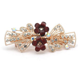 Women's Hair Pins (AY-146) - Maroon Golden, Women, Hair And Head Jewellery, Chase Value, Chase Value