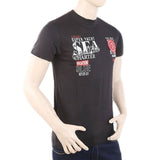 Men's Half Sleeves T-Shirt - Black, Men, T-Shirts And Polos, Chase Value, Chase Value