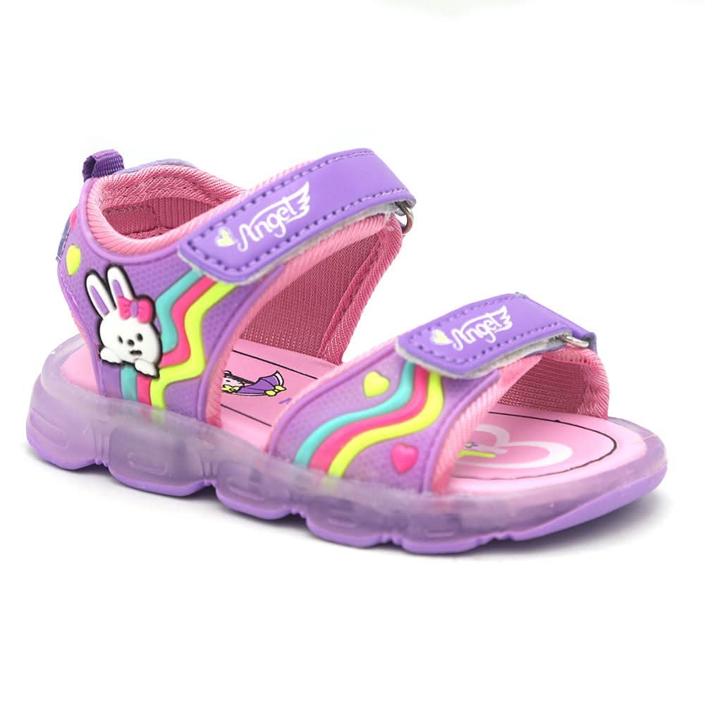 Girls Sandal A06 - Purple, Kids, Girls Sandals, Chase Value, Chase Value