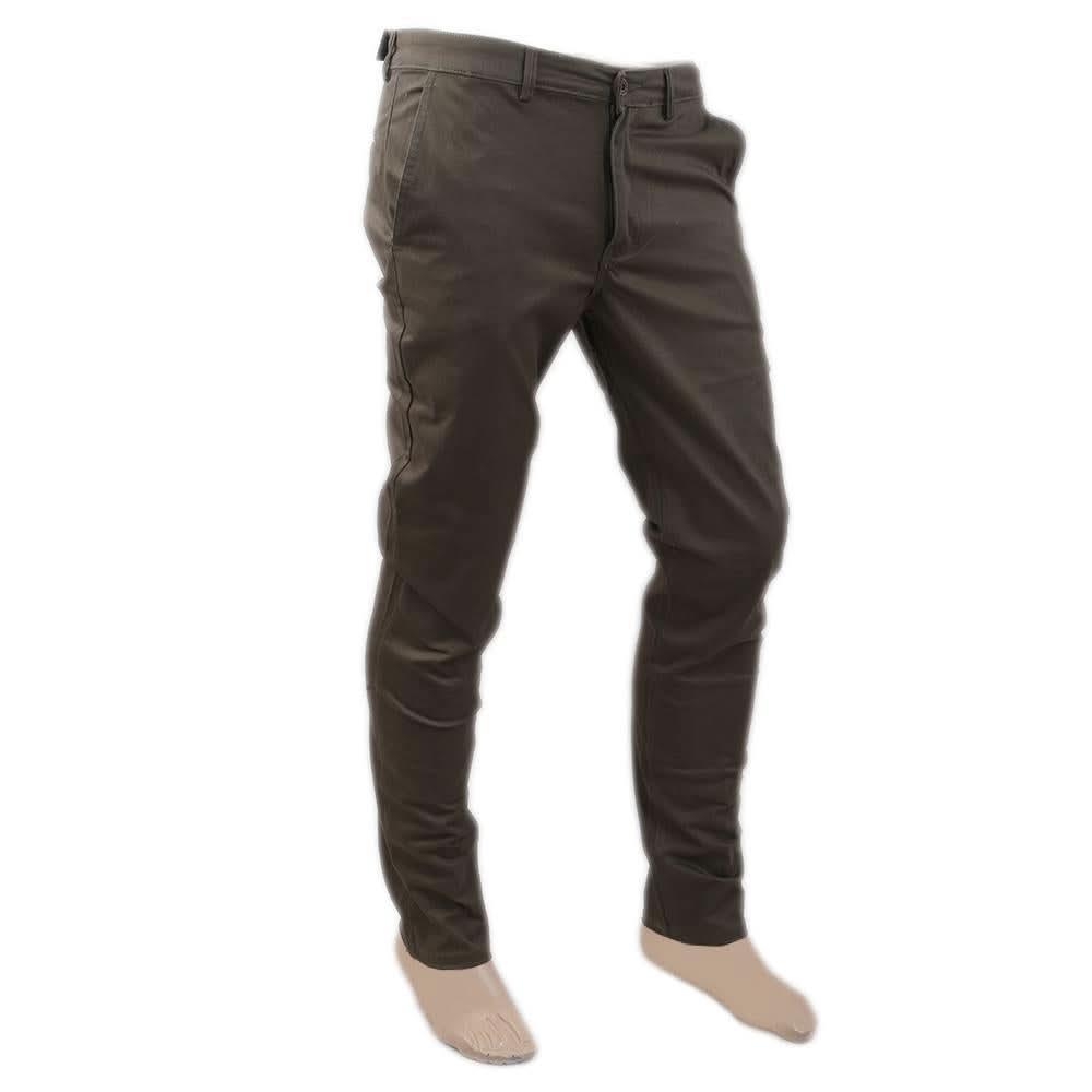 Men's Zara Man Fancy Cotton Chino Pant - Green, Men, Casual Pants And Jeans, Chase Value, Chase Value