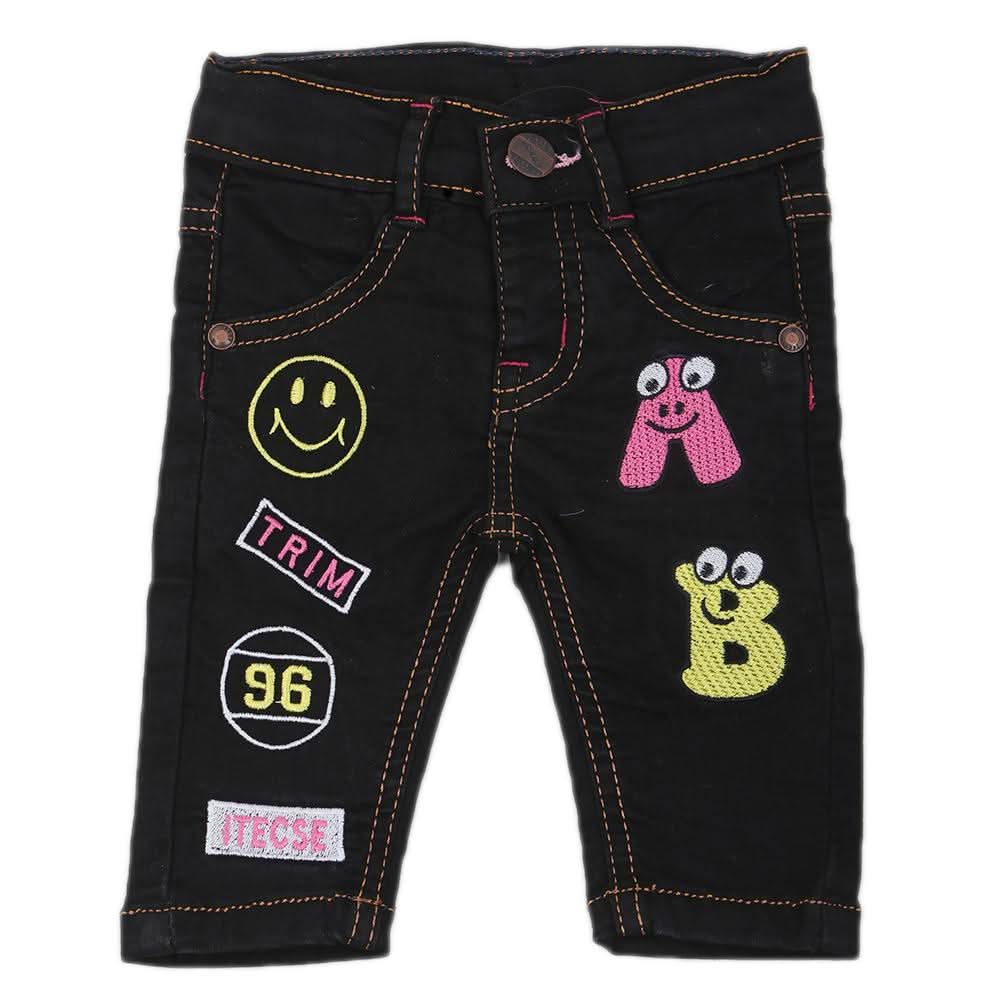 Newborn Boys Denim Pant C-12 - Black, Kids, NB Boys Shorts And Pants, Chase Value, Chase Value