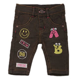 Newborn Boys Denim Pant C-12 - Brown, Kids, NB Boys Shorts And Pants, Chase Value, Chase Value