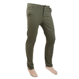Men's Basic Cotton Chino Pant - Olive Green, Men, Casual Pants And Jeans, Chase Value, Chase Value