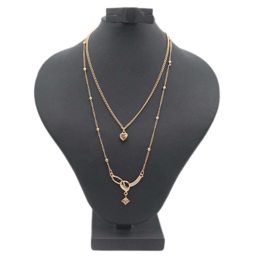 Women's Double Chain Locket - Copper, Women, Chains & Lockets, Chase Value, Chase Value