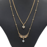 Women's Double Chain Locket - Golden, Women, Chains & Lockets, Chase Value, Chase Value