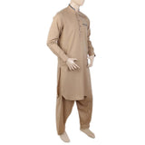 Men's Mashriq Slim Fit Kurta Shalwar - Brown, Men, Shalwar Kameez, Chase Value, Chase Value