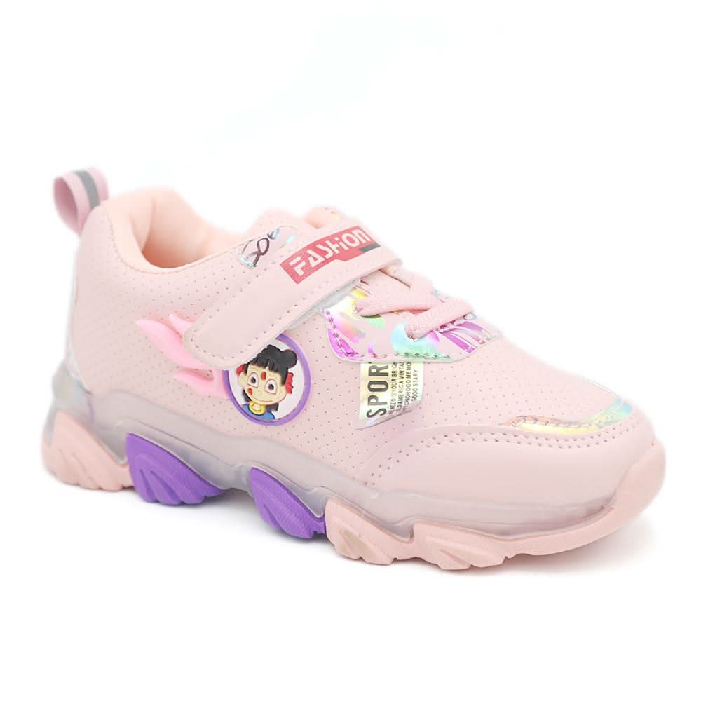 Girls Joggers Dh-15 - Pink, Kids, Girls Sneakers And Shoes, Chase Value, Chase Value