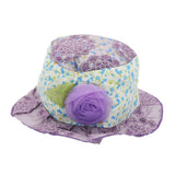 Girls Floppy Cap - Purple, Kids, Girls Caps And Hats, Chase Value, Chase Value