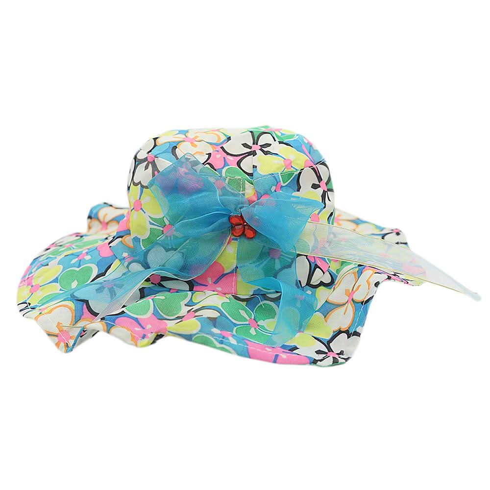 Girls Floppy Cap - Multi, Kids, Girls Caps And Hats, Chase Value, Chase Value