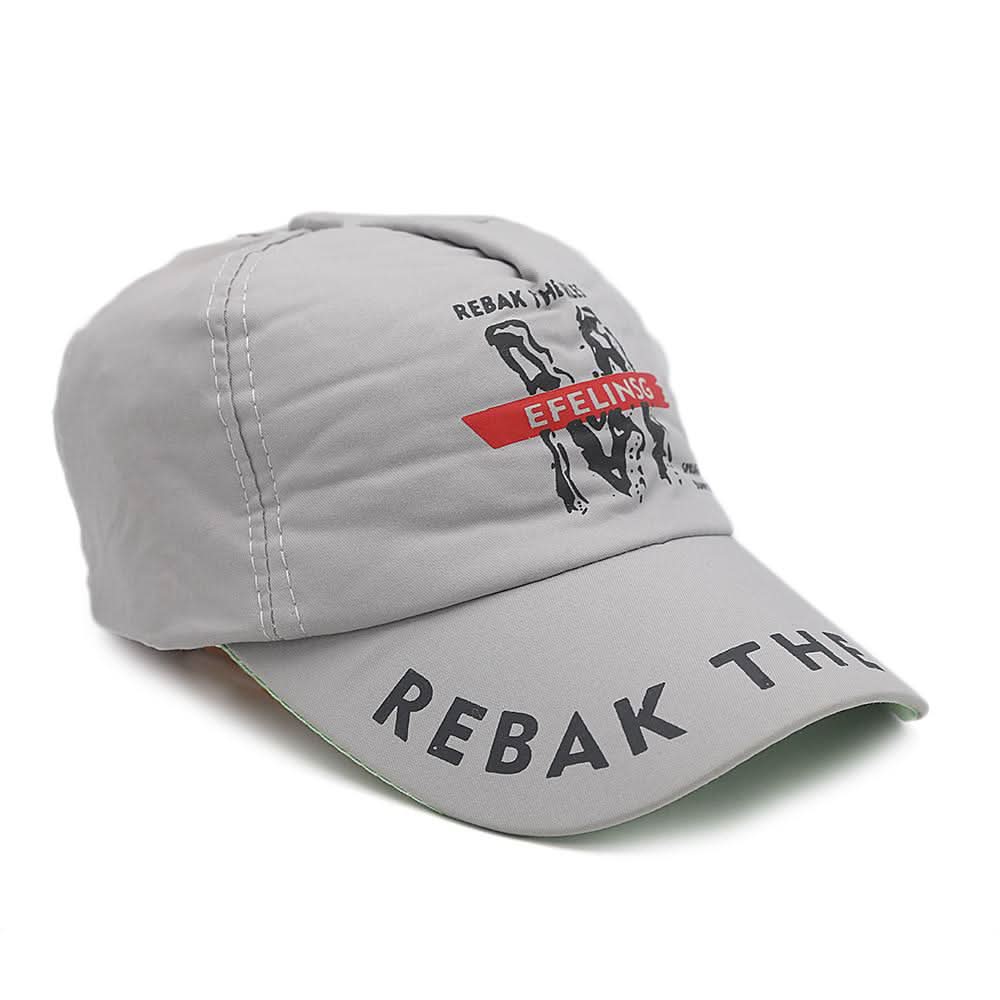 Kids P-Cap - Light Grey, Kids, Boys Caps And Hats, Chase Value, Chase Value