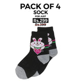 Boys Socks RS1051 - Black, Kids, Boys Socks, Chase Value, Chase Value