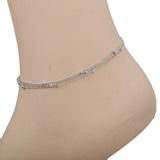 Women's Anklet (AY-143) - Silver, Women, Foot Jewellery, Chase Value, Chase Value