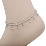 Women's Anklet (AY-143) - Silver, Women, Foot Jewellery, Chase Value, Chase Value