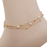 Women's Anklet (AY-143) - Golden, Women, Foot Jewellery, Chase Value, Chase Value