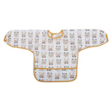 Newborn Baby Apran sleeves Bib 14239 - Mustard, Kids, Other Accessories, Chase Value, Chase Value