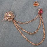 Broches-Pink, Women, Scarf Pins & Brooches, Chase Value, Chase Value