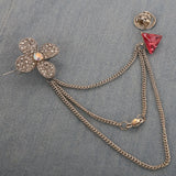 Broches-Pink, Women, Scarf Pins & Brooches, Chase Value, Chase Value