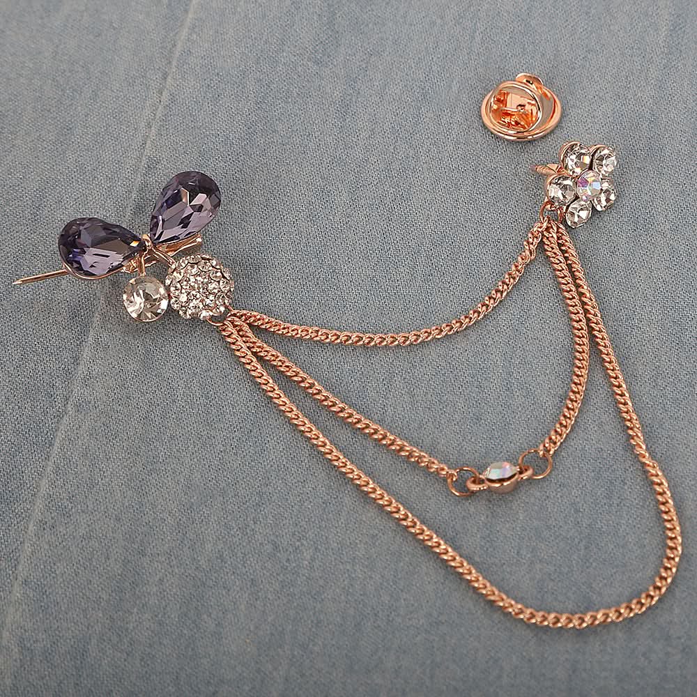 Broches-Purple, Women, Scarf Pins & Brooches, Chase Value, Chase Value