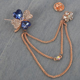 Broches-Royal-Blue, Women, Scarf Pins & Brooches, Chase Value, Chase Value