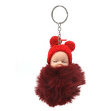 Doll Key Chain 006 (AY280-AY304) - Maroon, Kids, Key Chains, Chase Value, Chase Value