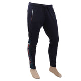 Men's Fancy Zip Trouser - Navy Blue, Men, Lowers And Sweatpants, Chase Value, Chase Value