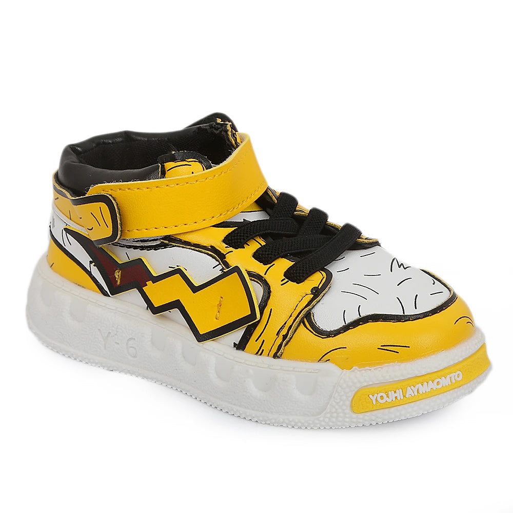 Boys Casual Shoes K21 21-25 - Yellow, Kids, Boys Casual Shoes And Sneakers, Chase Value, Chase Value