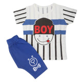 Boys Half Sleeves Suit 32760 - Royal Blue, Kids, Boys Sets And Suits, Chase Value, Chase Value