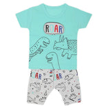 Boys Half Sleeves Suit 32773 - Cyan, Kids, Boys Sets And Suits, Chase Value, Chase Value