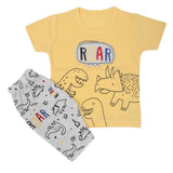 Boys Half Sleeves Suit 32773 - Yellow, Kids, Boys Sets And Suits, Chase Value, Chase Value
