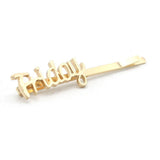 Women's Hair Pin (Ms00982) - Golden, Women, Hair And Head Jewellery, Chase Value, Chase Value