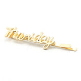 Women's Hair Pin (Ms00982) - Golden, Women, Hair And Head Jewellery, Chase Value, Chase Value