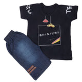 Newborn Boys Half Sleeves Suit - Navy Blue, Kids, NB Boys Sets And Suits, Chase Value, Chase Value