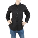 Women's Plain Casual Shirt - Black, Women, T-Shirts And Tops, Chase Value, Chase Value