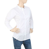 Women's Plain Casual Shirt - White, Women, T-Shirts And Tops, Chase Value, Chase Value