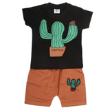 Newbron Boys Half Sleeves Suits 2108 - Black, Kids, NB Boys Sets And Suits, Chase Value, Chase Value