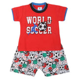 Newbron Boys Half Sleeves Suits - Red, Kids, NB Boys Sets And Suits, Chase Value, Chase Value