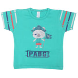 Newborn Boys Half Sleeves T-Shirts - Green, Kids, NB Boys Shirts And T-Shirts, Chase Value, Chase Value