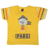 Newborn Boys Half Sleeves T-Shirts - Yellow, Kids, Newborn Boys Shirts And T-Shirts, Chase Value, Chase Value
