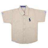 Boys Casual Half Sleeves Shirt SC - Fawn, Kids, Boys Shirts, Chase Value, Chase Value