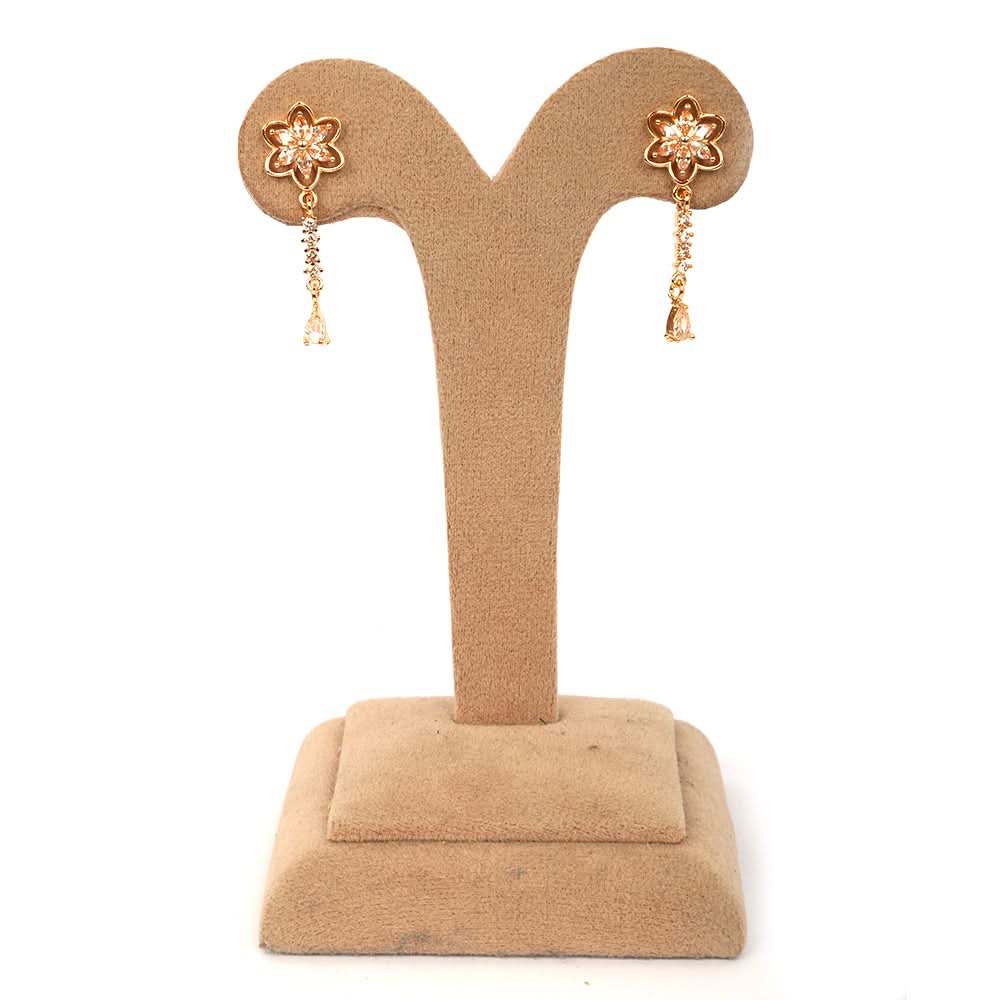 Women's Ear Tops - Golden, Women, Earrings & Tops, Chase Value, Chase Value