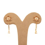 Women's Ear Tops - Golden, Women, Earrings & Tops, Chase Value, Chase Value