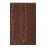 Men's Mashriq Embroidered Un-Stitched Suit - Brown, Men, Unstitched Fabric, Chase Value, Chase Value