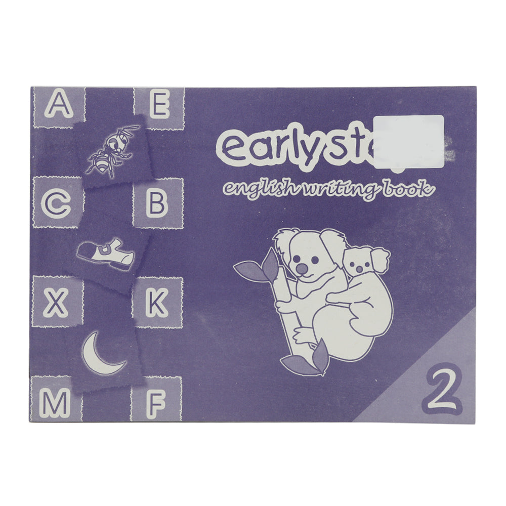 Activity Early Step English writing, Kids, Kids Educational Books, 3 to 6 Years, Chase Value