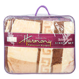Harmony Blanket 2 PLY Single Bed - Multi, Home & Lifestyle, Blanket, Chase Value, Chase Value