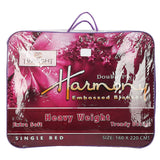 Harmony Blanket 2 PLY Single Bed - Multi, Home & Lifestyle, Blanket, Chase Value, Chase Value